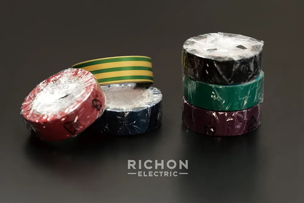 0.13mm (5mil) Quality Color Coding PVC Tape (RCS-1500) for Electrical Identification by Richon Electric