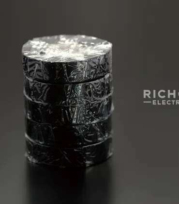 0.18mm (7mil) All Weather Electrical PVC Tape (RCS-33+) for Insulation and Protection by Richon Electric