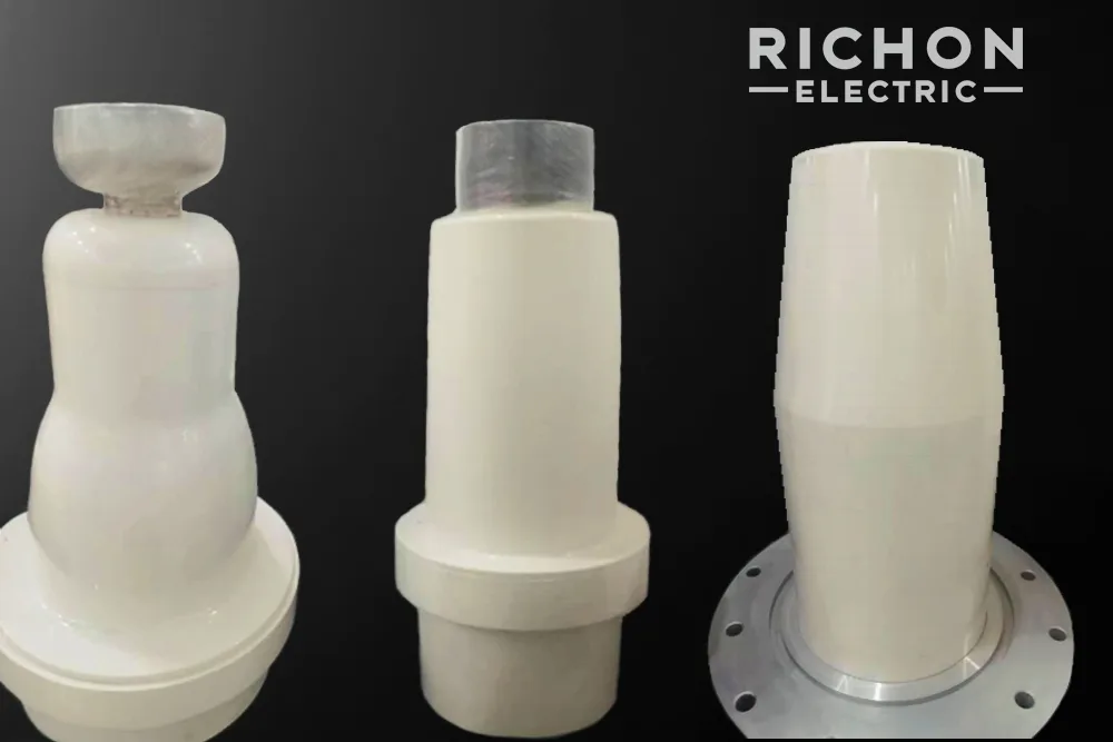 High Voltage (HV) Insulation OEM Products (30kV-1100kV) including GIS Insulators, Spacers, Barriers, Cable Terminations, and Bushings by Richon Electric.