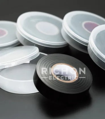 Richon RCS-88 Heavy Duty PVC Electrical Tape, 0.22mm (8.5 mil) – Ideal for Industrial and Electrical Insulation Uses.