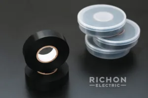 Richon RCS-88 Heavy Duty PVC Electrical Tape, 0.22mm (8.5 mil) – Ideal for Industrial and Electrical Insulation Uses.