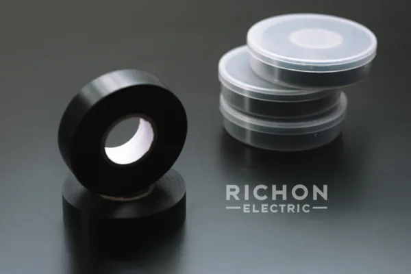 Richon RCS-88 Heavy Duty PVC Electrical Tape, 0.22mm (8.5 mil) – Ideal for Industrial and Electrical Insulation Uses.