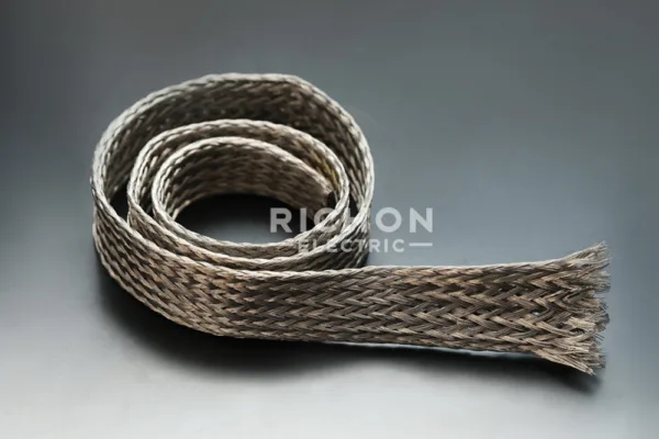 EMI Shielding Tinned Copper Braid – Flexible and Durable Electrical Grounding Solution.