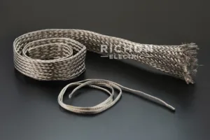 EMI Shielding Tinned Copper Braid – Flexible and Durable Electrical Grounding Solution.