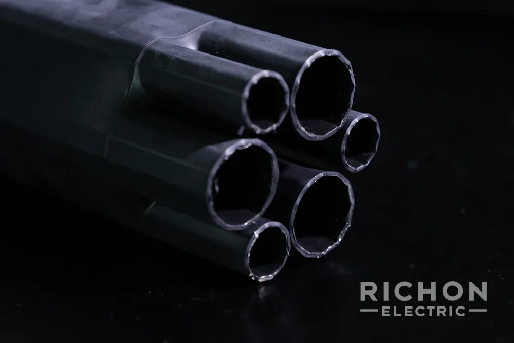 heat shrink 6 core cable breakout for multi core cable termination